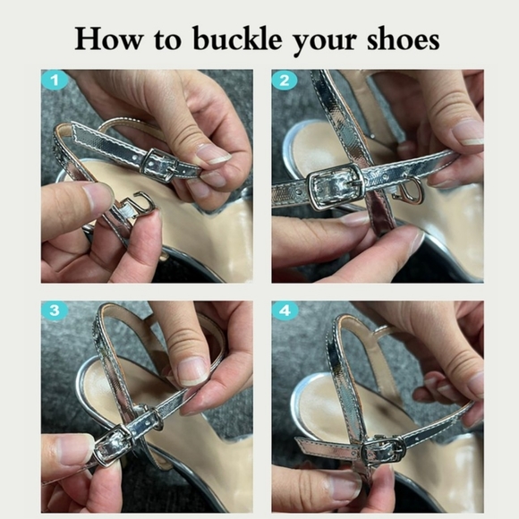 NWOT JJ's House "Annaili" Style Satin Off-White Block Heel Wedding Bride Shoes - Picture 11 of 11